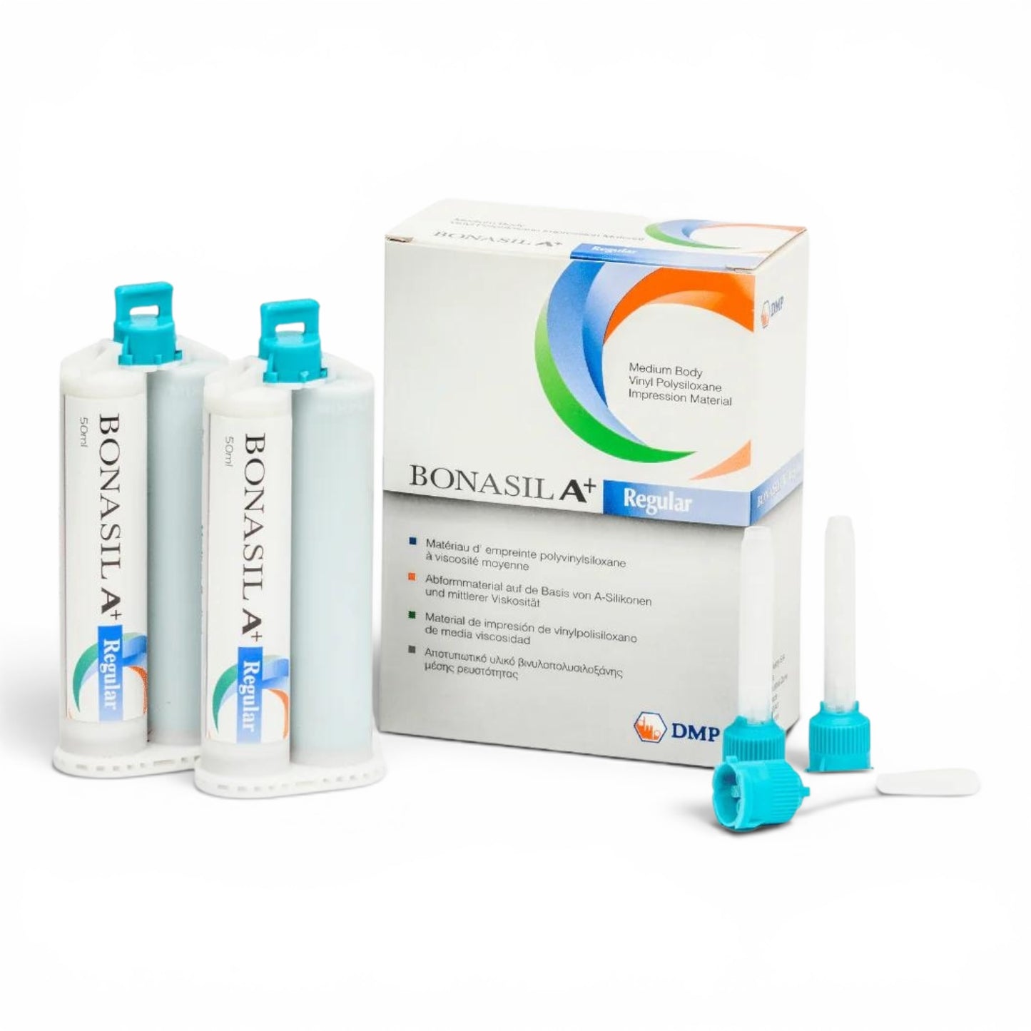 A-Silikon Regular Body (VPS), Türkis, mittelviskos – 2 x 50 ml 1 Pck.