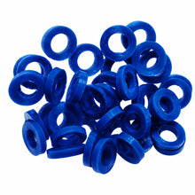 Separiergummis / Separator-Ringe, lose, latexfrei, Blau (1.000 Stk.)