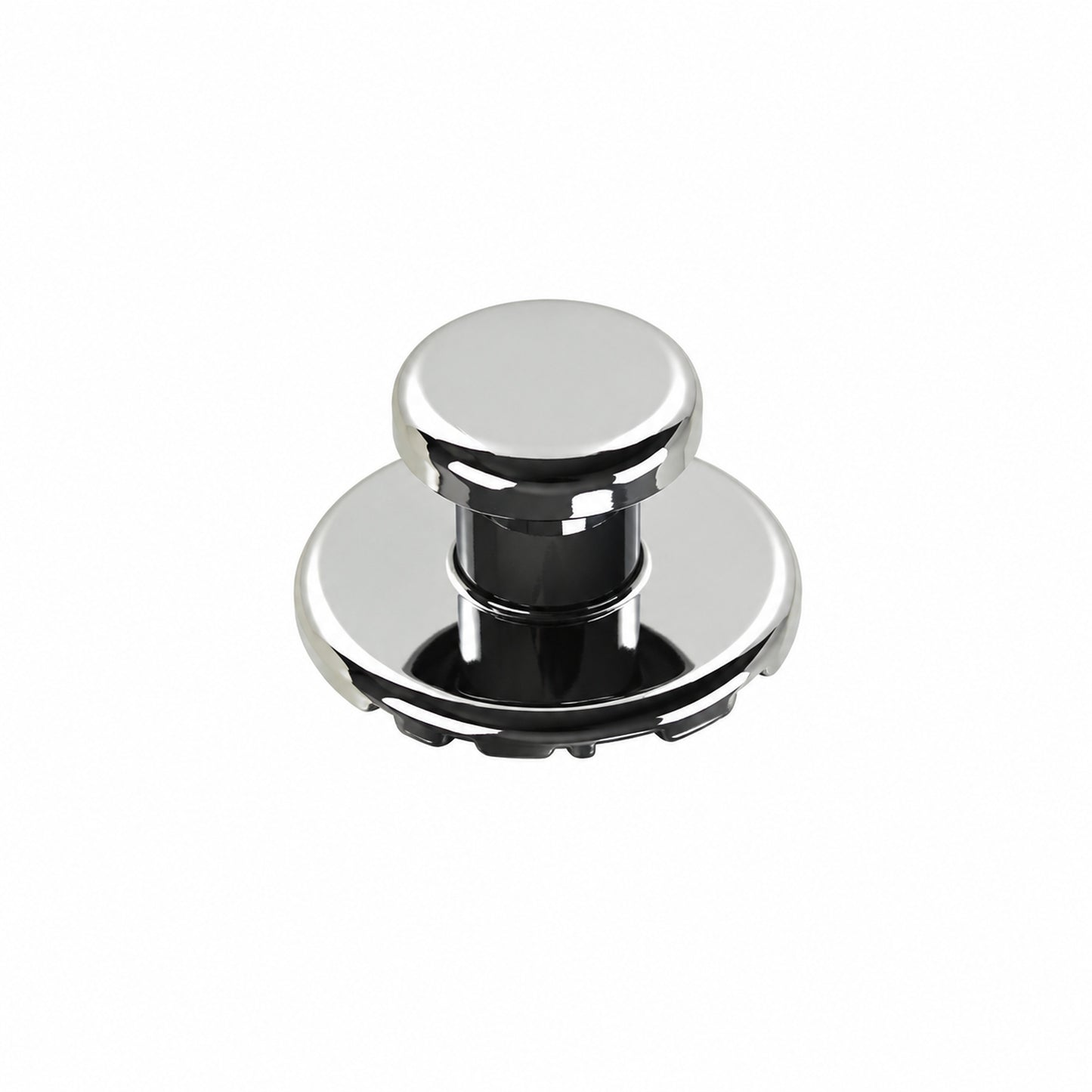 Lingual-Button Knöpfchen, runde Basis, Edelstahl, Bondable 10 St. / Pck.