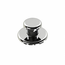 Lingual-Button Knöpfchen, runde Basis, Edelstahl, Bondable 10 St. / Pck.