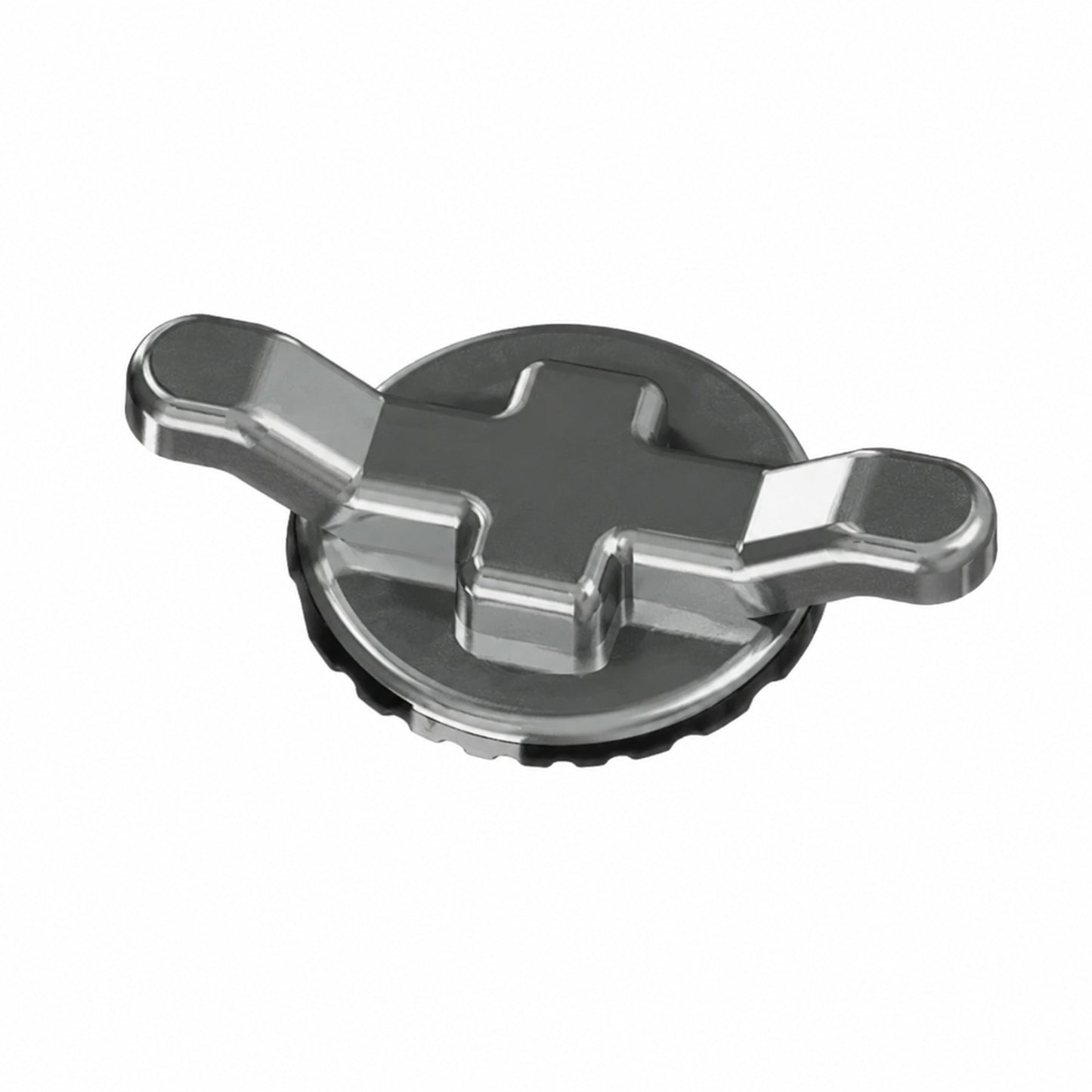 Lingual-Haken Klebe-Haken, runde Basis, Edelstahl 10 St. / Pck.
