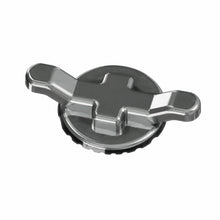 Lingual-Haken Klebe-Haken, runde Basis, Edelstahl 10 St. / Pck.