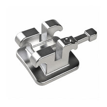 Copolla Edgewise Mini Metall Brackets – Kompakt, Edelstahl, 1 Set