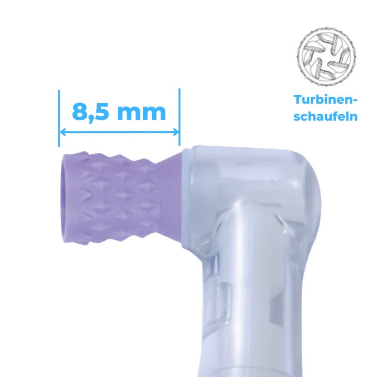 Prophy Angles Einweg-Winkelstücke, 60° reziprok, Kelch extra weich 100 St. / Pck.
