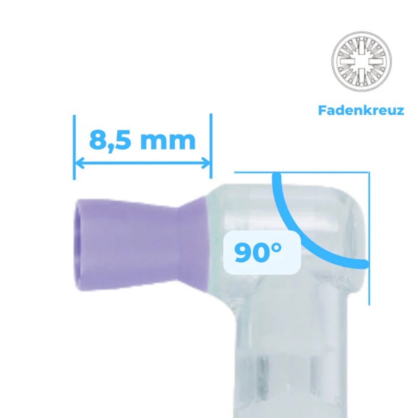 Prophy Angles | Silikonkelch | 90° Winkel | 100 St.