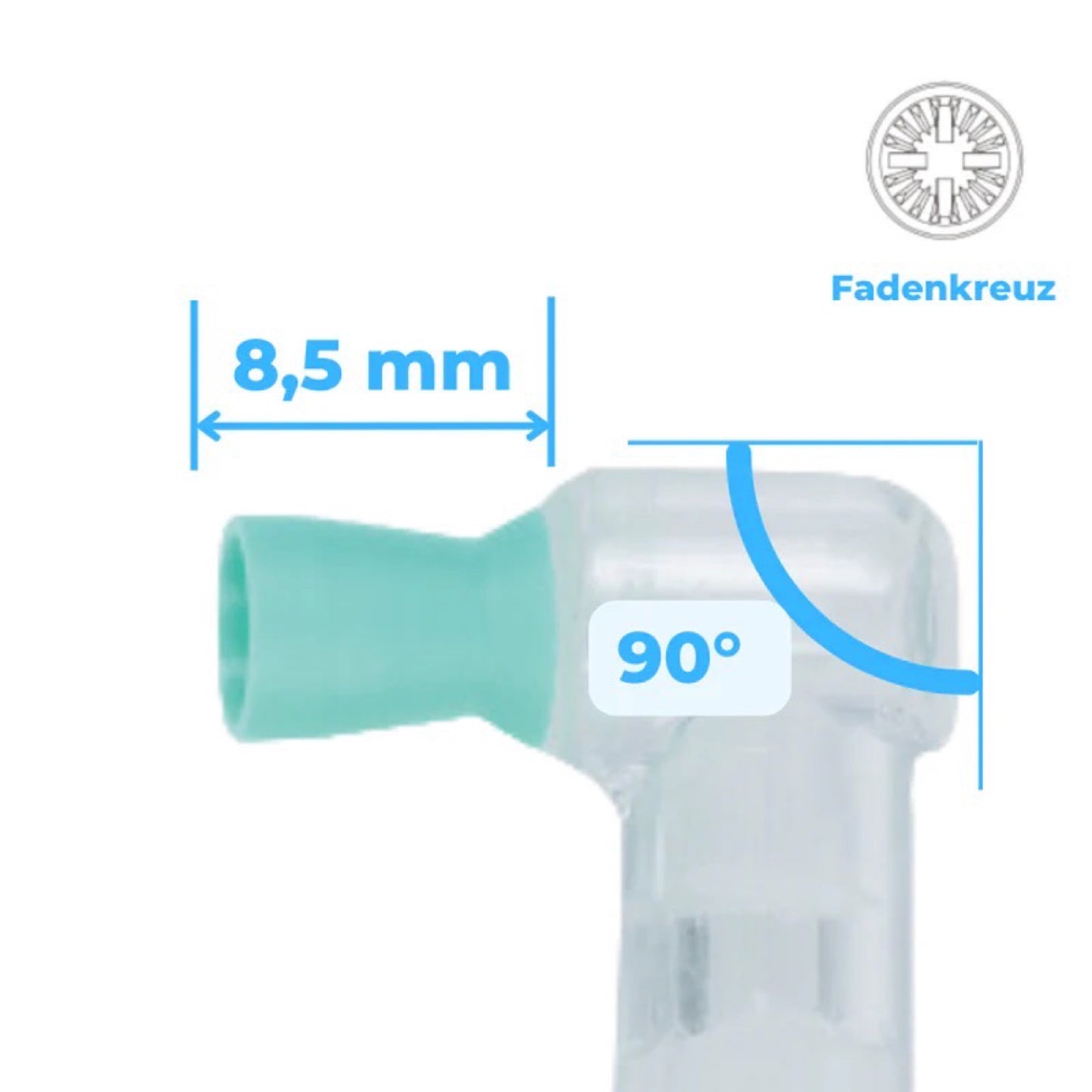 Prophy Angles | Silikonkelch | 90° Winkel | 100 St.