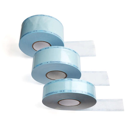Sterilisationsfolie (Rolle), 100 mm x 200 m, Klarsichtschlauch (1 Rolle)