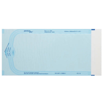 Klarsicht-Sterilisationsbeutel, selbstklebend, 135 x 260 mm 200 St. / Pck.