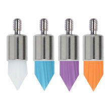 Prophylaxe-Bürste, Screw-In Schaft, spitz, Nylon mittel 100 St. / Pck.