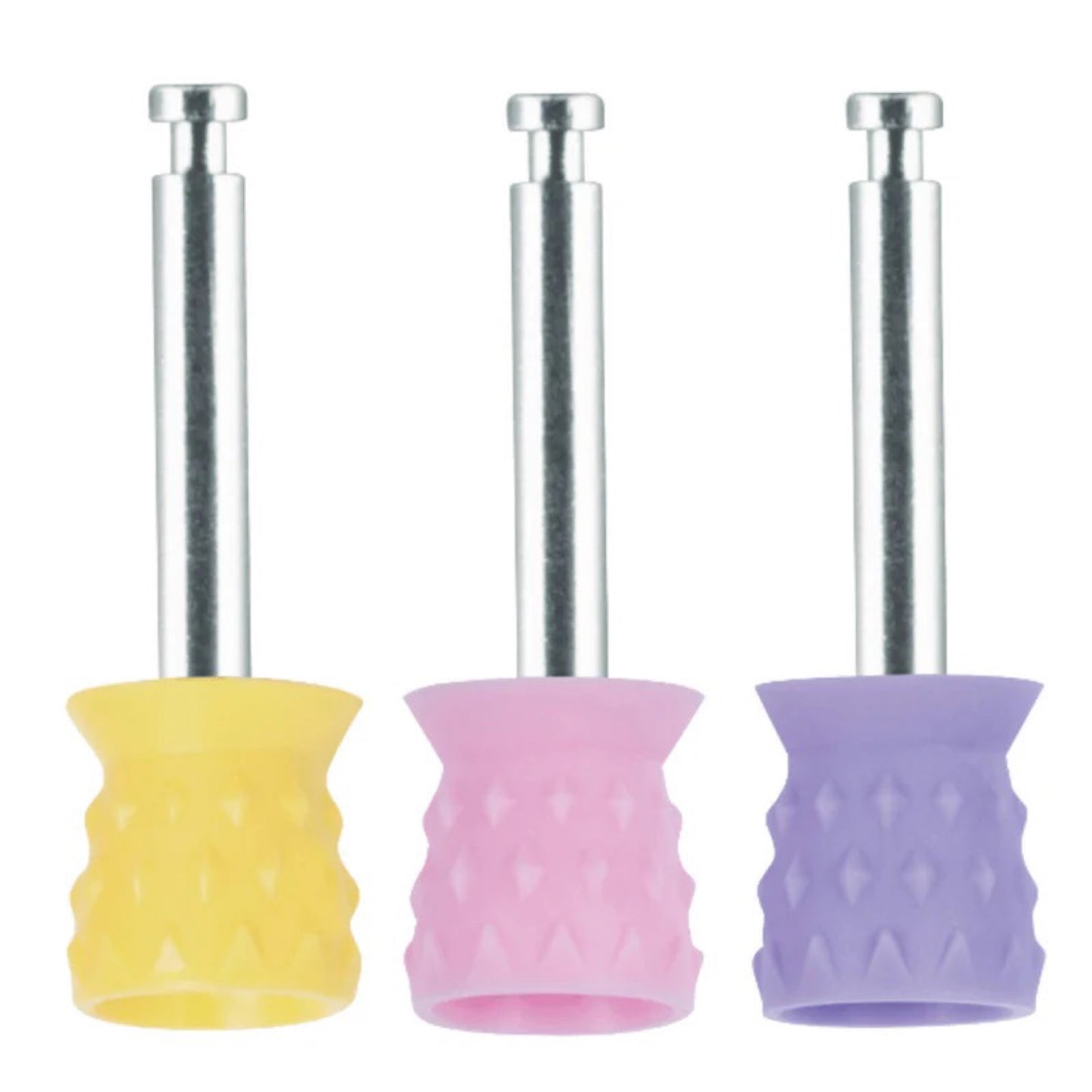 Polierkelche CA-Schaft, Silikon genoppt, Short Cup, extra weich, latexfrei 100 St. / Pck.