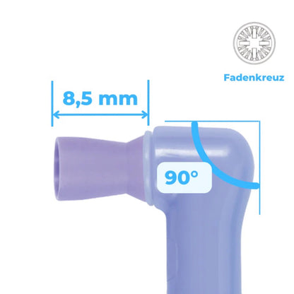 Prophy Angles Einweg-Winkelstücke, 90°, Kelch glatt, mittel, latexfrei 100 St. / Pck.