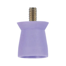 Polierkelche Screw-In, Silikon glatt (Fadenkreuz), Short Cup, extra weich, latexfrei 100 St. / Pck.