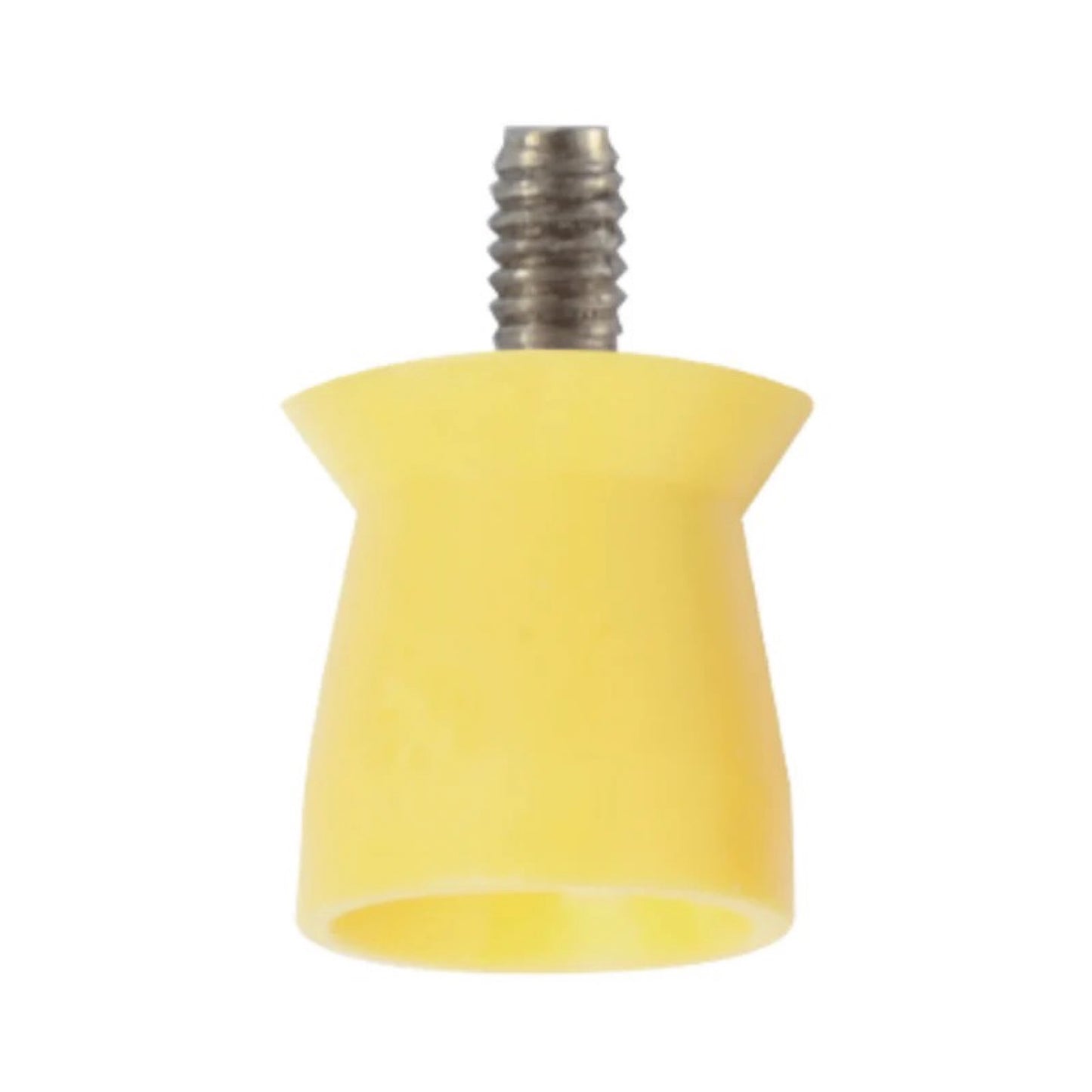 Polierkelche Screw-In, Silikon glatt (Fadenkreuz), Short Cup, extra weich, latexfrei 100 St. / Pck.
